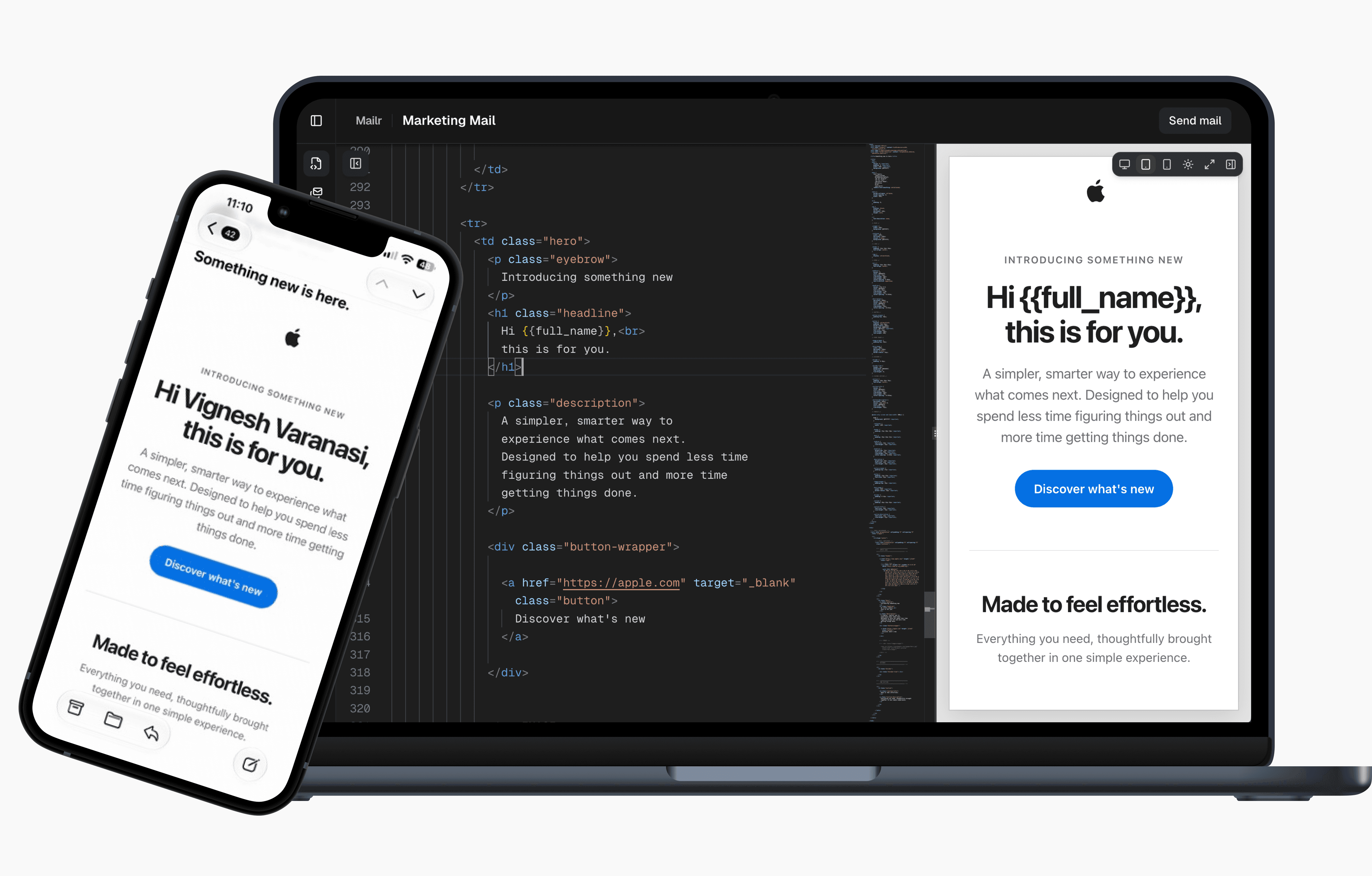Mailr preview